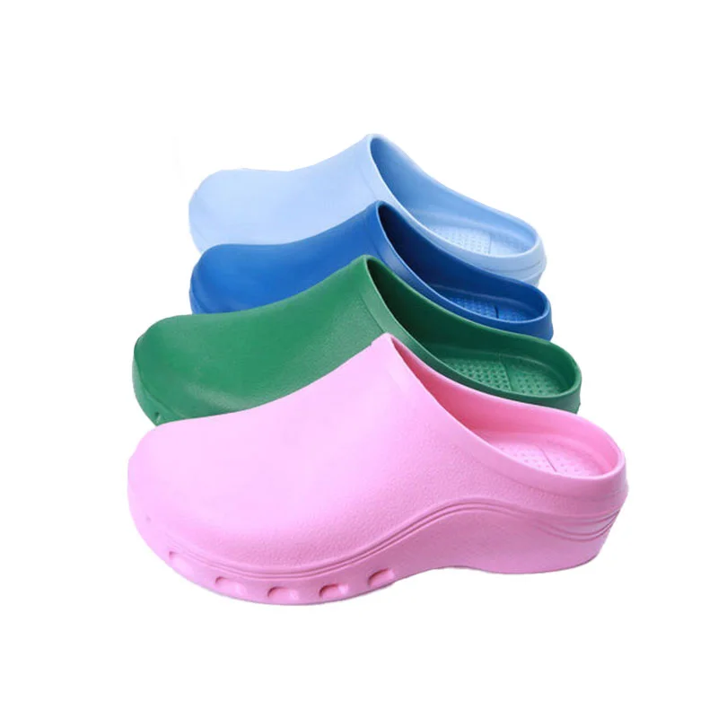 Medical Shoes Women Slippers EVA Hospital Laboratory Doctor  Non-Slip Nurse Clogs Surgical Shoes Dentist Work Breathable Slipper