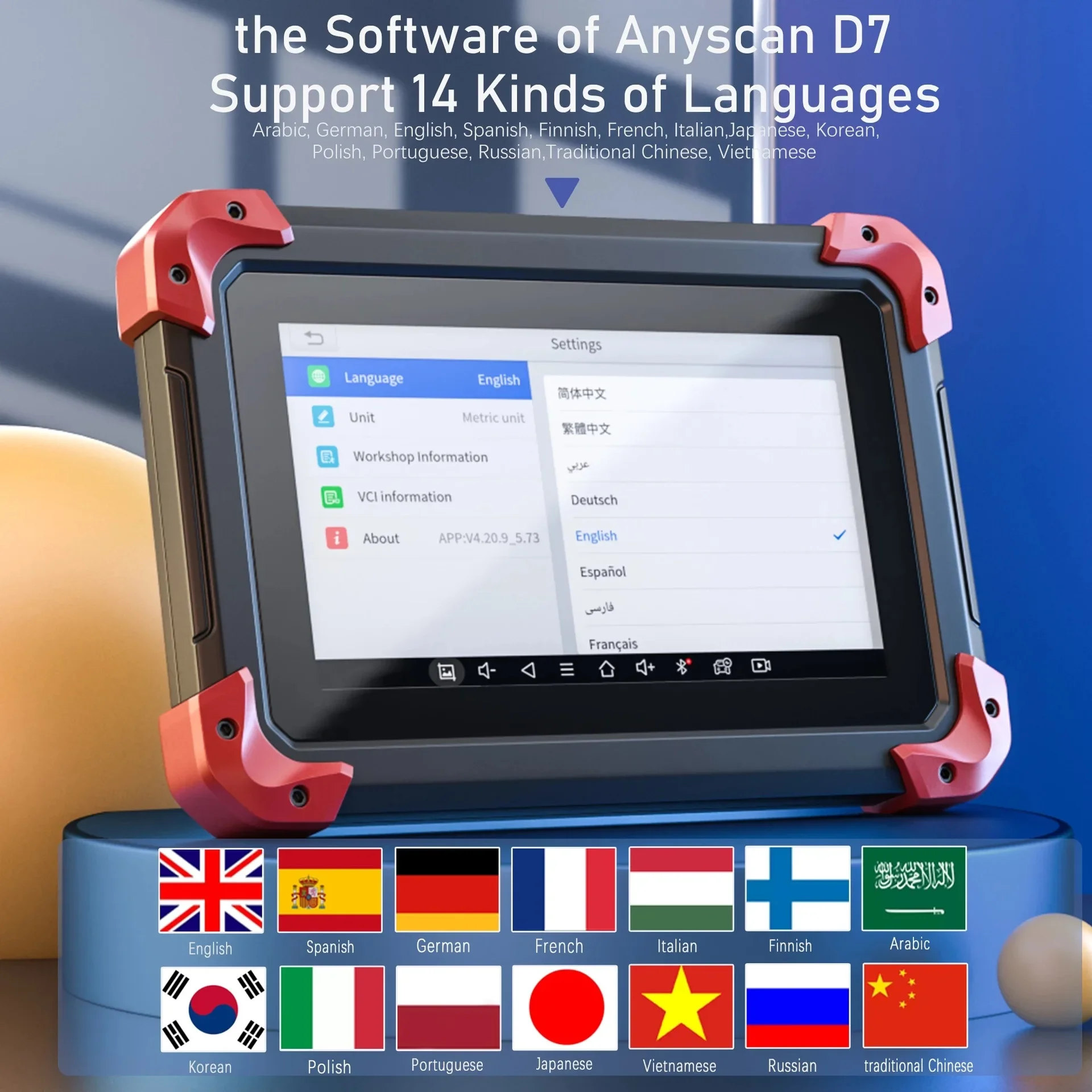 XTOOL D7 Obd2 الماسح الضوئي أداة تشخيص السيارات اختبار نشط ثنائي الاتجاه مع ترميز وحدة التحكم الإلكترونية جميع تشخيص النظام برمجة المفاتيح #5