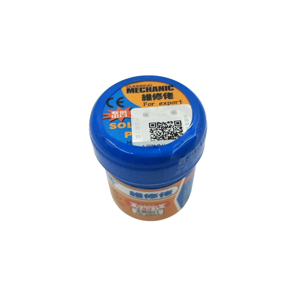 5pcs/lot XG-50 Solder Paste No-clean Sn63 Pb37 Flux 20-38 Microns 183 Celsius Melt Point XG50 Mechanic Solder Soldering Flux