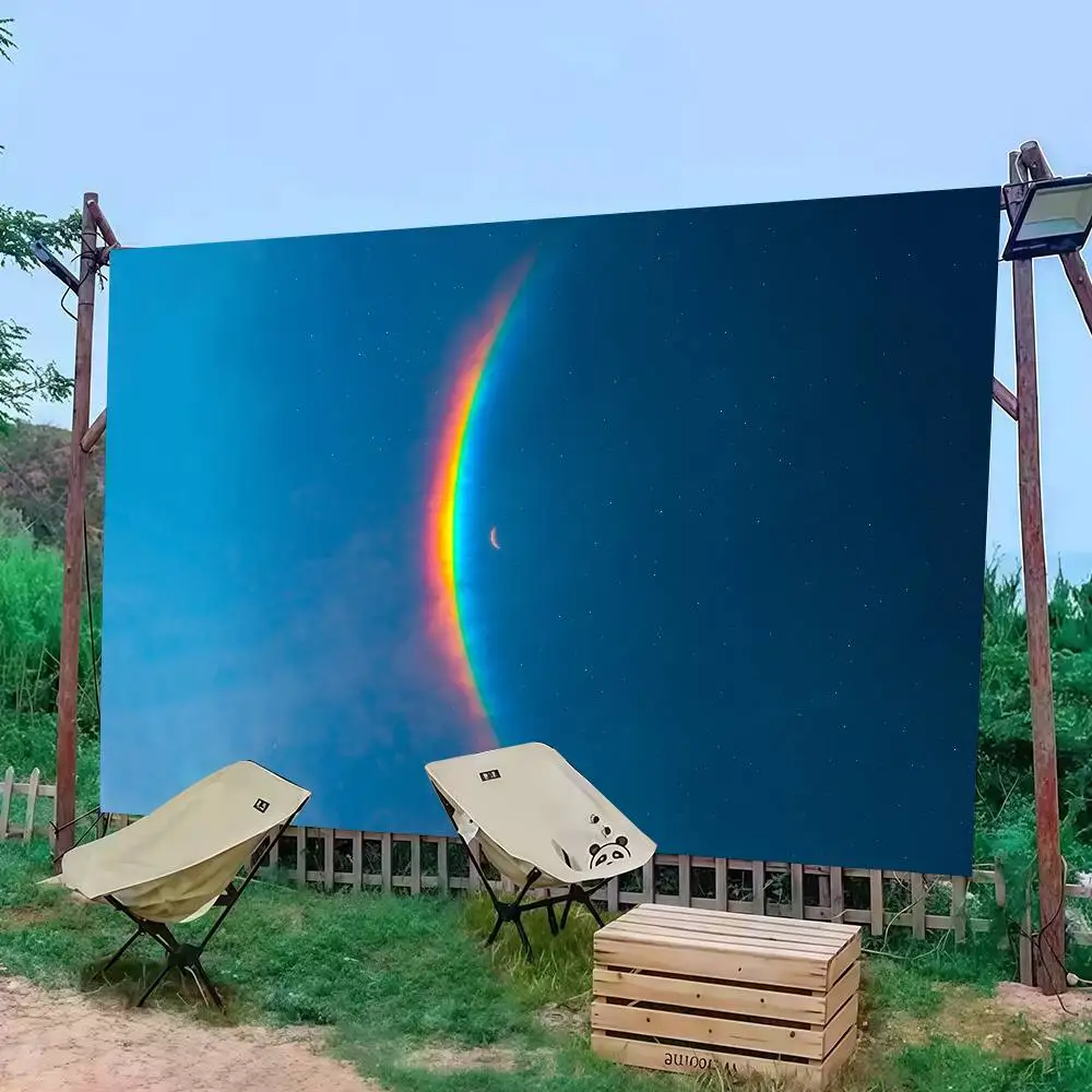 

Band C-ColdplayS Moon Music Flag Decoration Outdoor Picnic Party Home Camping Party Art Hanging Banner