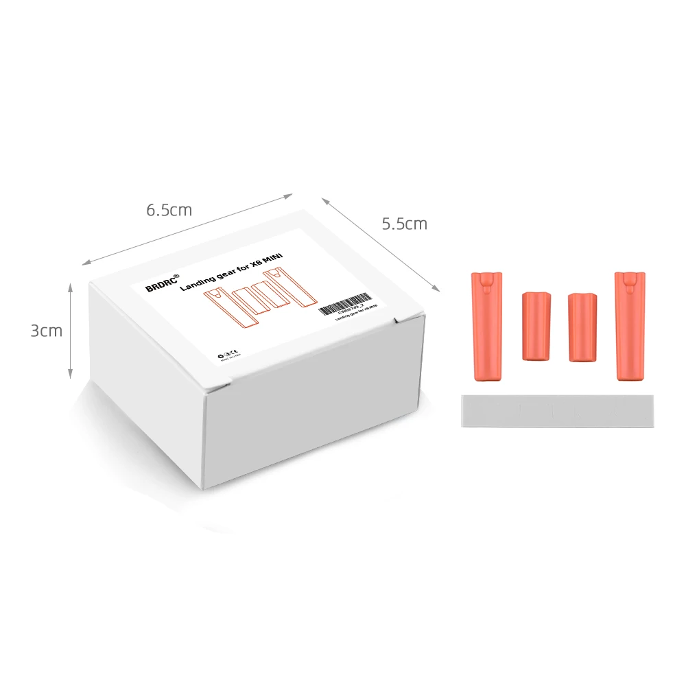 Drone Landing Gear for FIMI X8 MINI/MINI V2 Increase 2CM Height Extender Long Leg Foot Protector Stand Gimbal Guard  Accessory