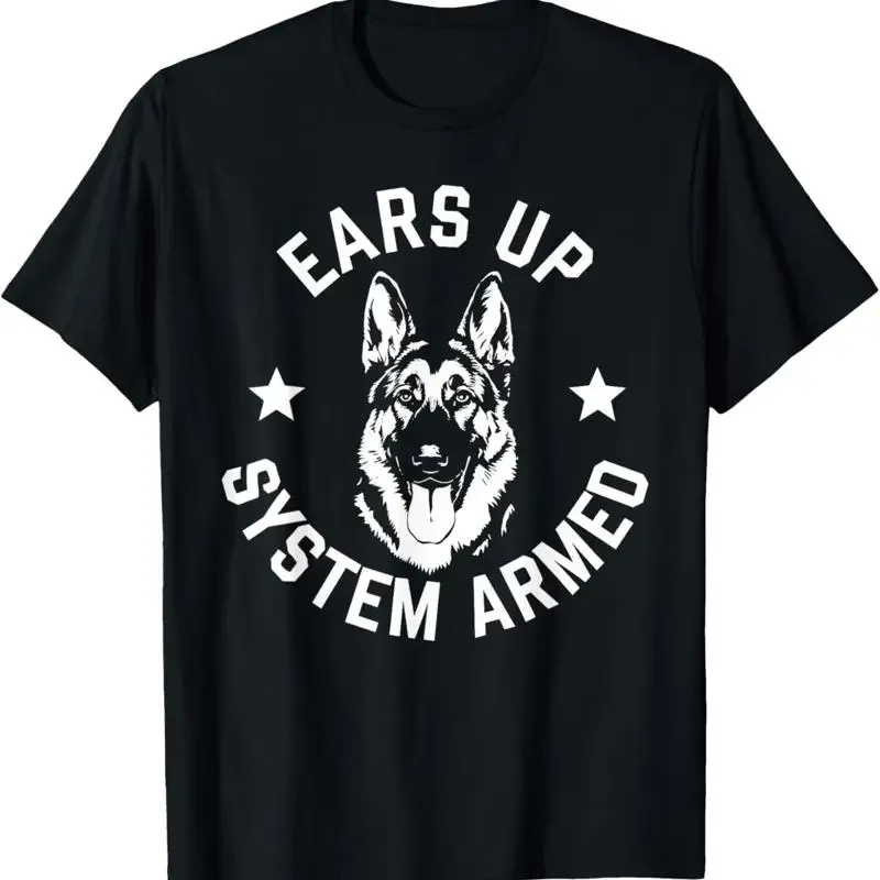 German Shepherd Art For Dog Lover T Shirt