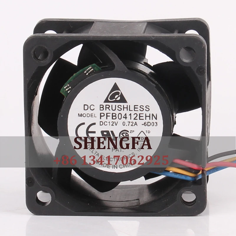 

Delta PFB0412EHN Case Cooling Fan 24V 48V DC12V 0.72A EC AC 40X40X25MM 4CM 4028 Ultra Silent Violent Double Ball Centrifugal