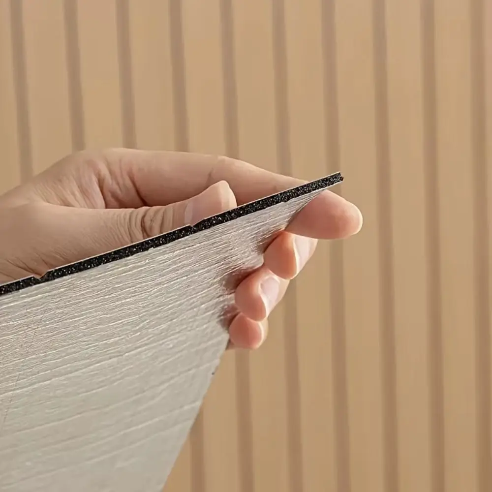 Adesivi murali impermeabili A prova di umidità 3/5/10 m di lunghezza Carta da parati autoadesiva Schiuma spessa 40 cm di larghezza Adesivo da parete in PVC Soffitto