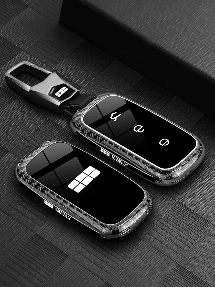 Autoschlüsselhülle für Geely EX5 Starray EM-i Premium Zinklegierung Vollschutz Stoßfest Hochleistungsfähig e.MAS 7 Autozubehör – Detail 5