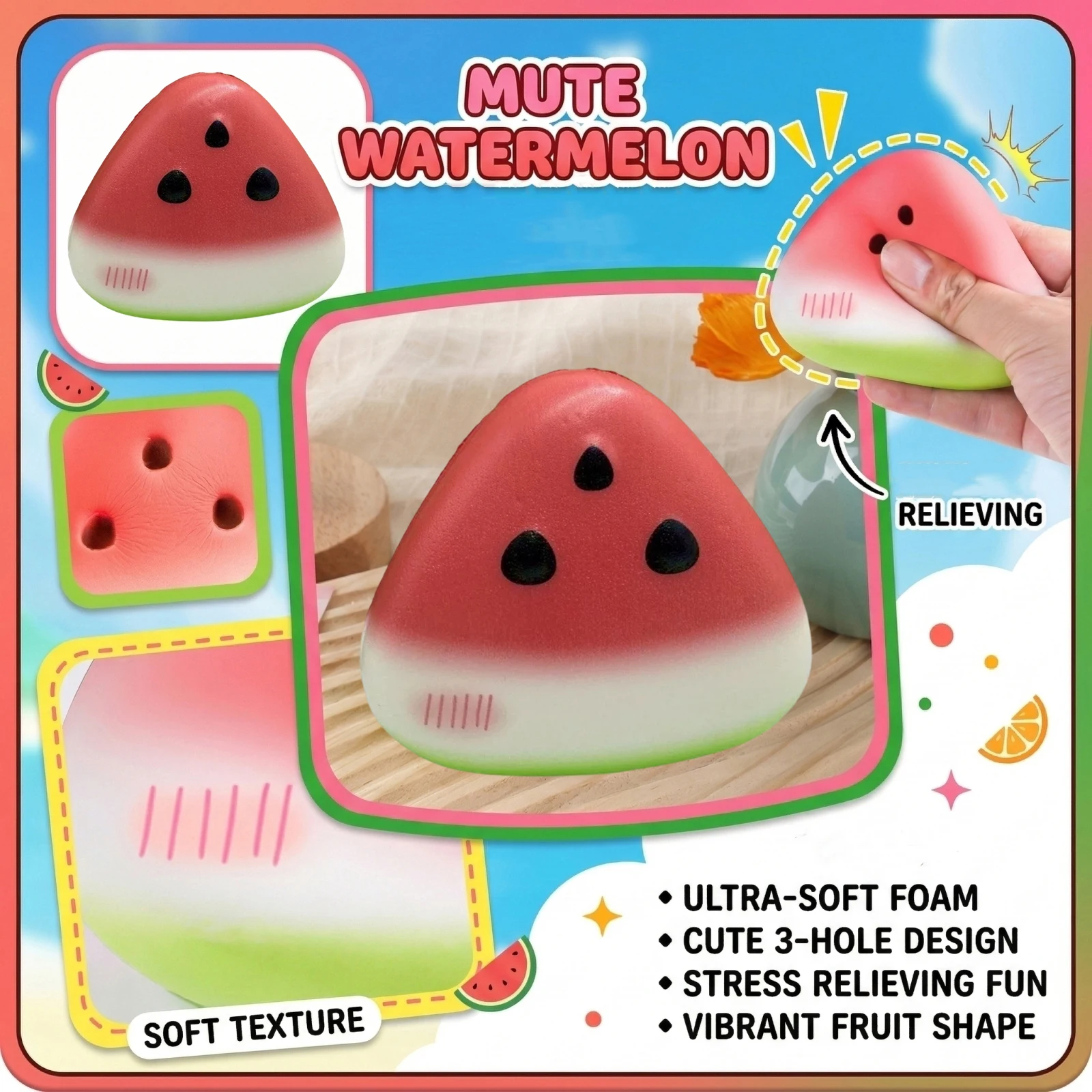 Relax Aquishy Squish Party Gifts Fidget Gift Squishs Sensory Squish Anxiety and Stress Relief Supplements