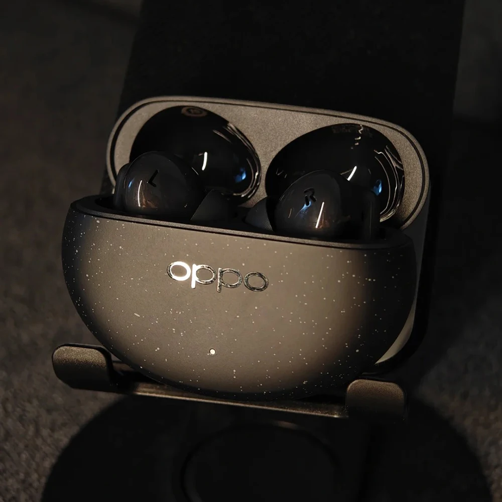 OPPO Enco Air 4 Pro TWS سماعة رأس لاسلكية 49dB نشط إلغاء الضوضاء سماعة بلوتوث 5.4 44 ساعة B عمر البطارية صحيح IP55