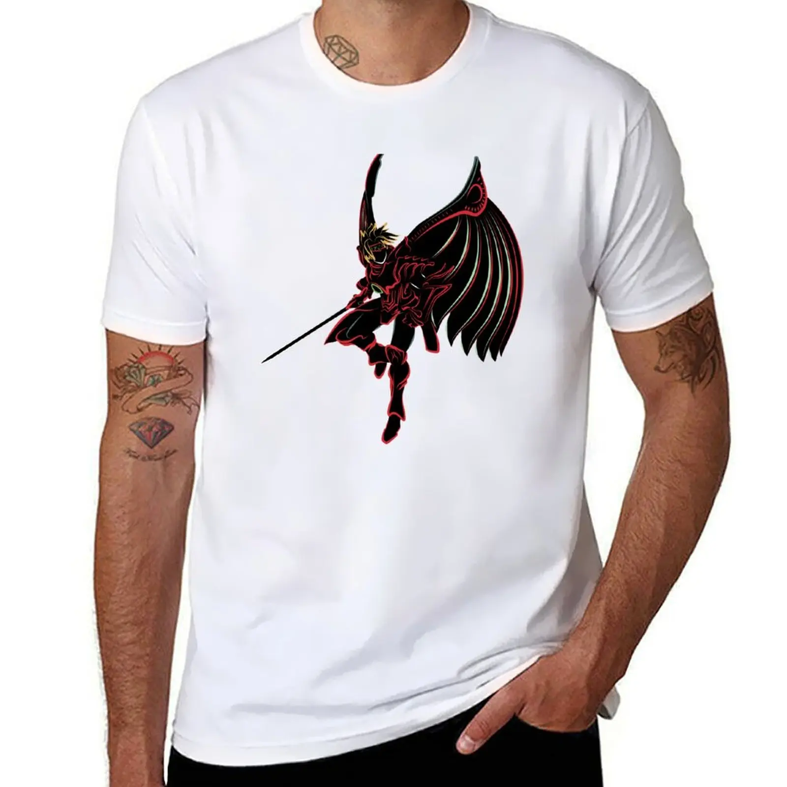 

Armored Red-Eyed Dragoon T-Shirt t shirt man cotton t shirt custom print T-Shirt