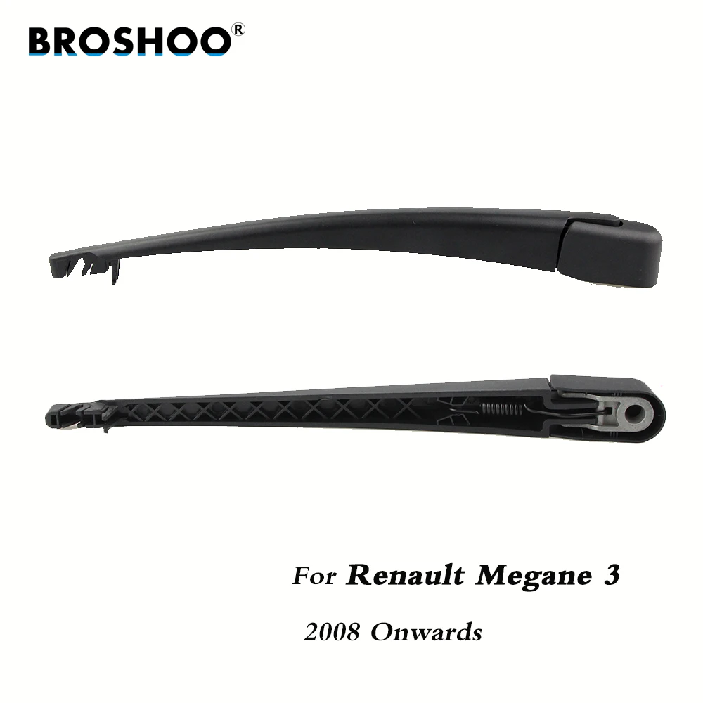 BROSHOO-escobillas de limpiaparabrisas trasero para coche, brazo de limpiaparabrisas trasero para Renault Megane 3 (2008 en adelante), 355mm, estilo