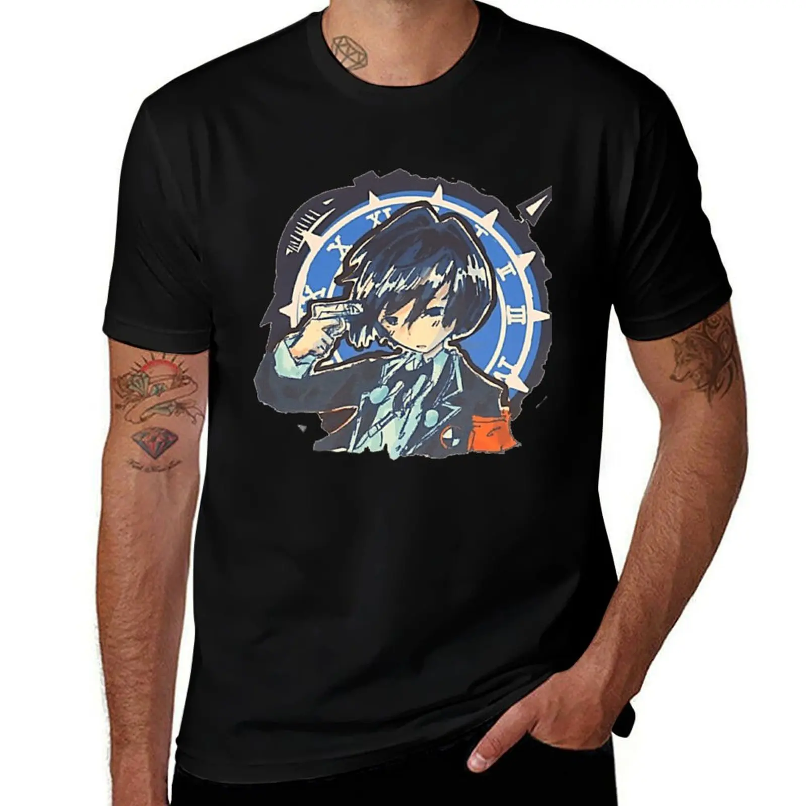 persona 3 reload fanart Characters T-Shirt anime clothes shirts graphic mens graphic t-shirts pack