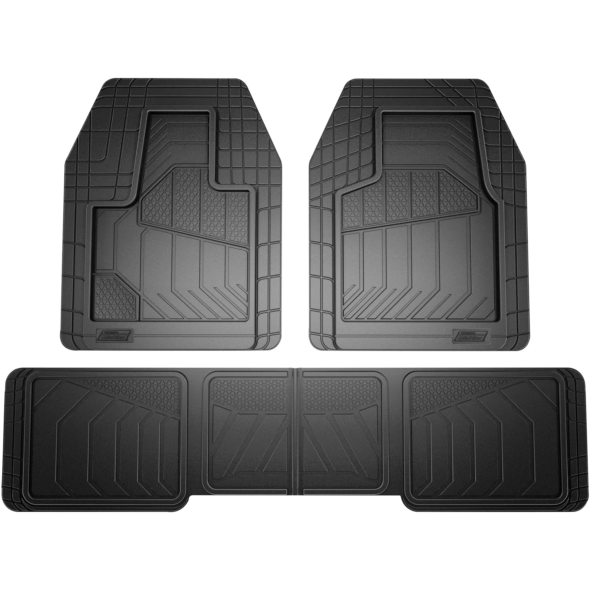 

Max Coverage Full Vehicle Rubber Floor Mat 5-piece Set Black