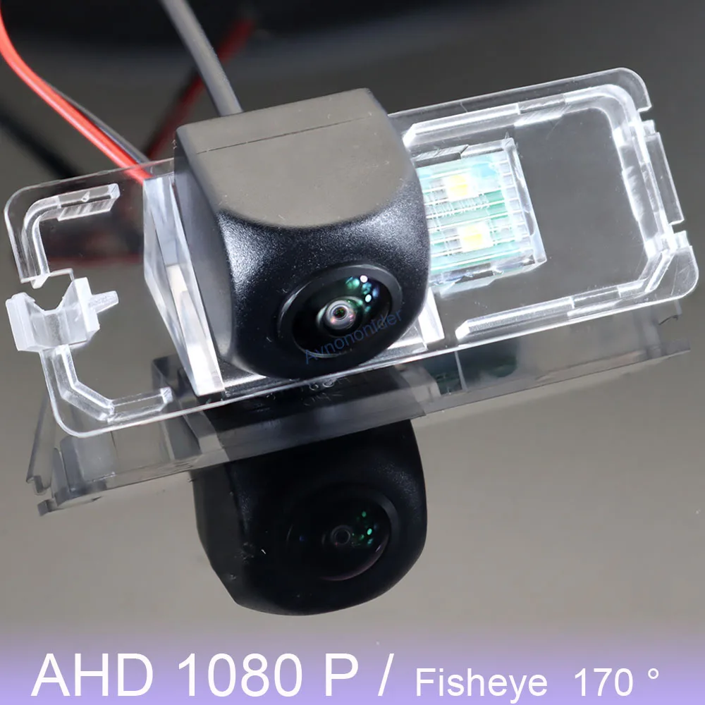 

AHD 1080P FishEye Vehicle Rear View Reverse Camera For Volkswagen VW Scirocco R GTS MK3 2013~2015 / Touareg 2011~2014 HD CAM