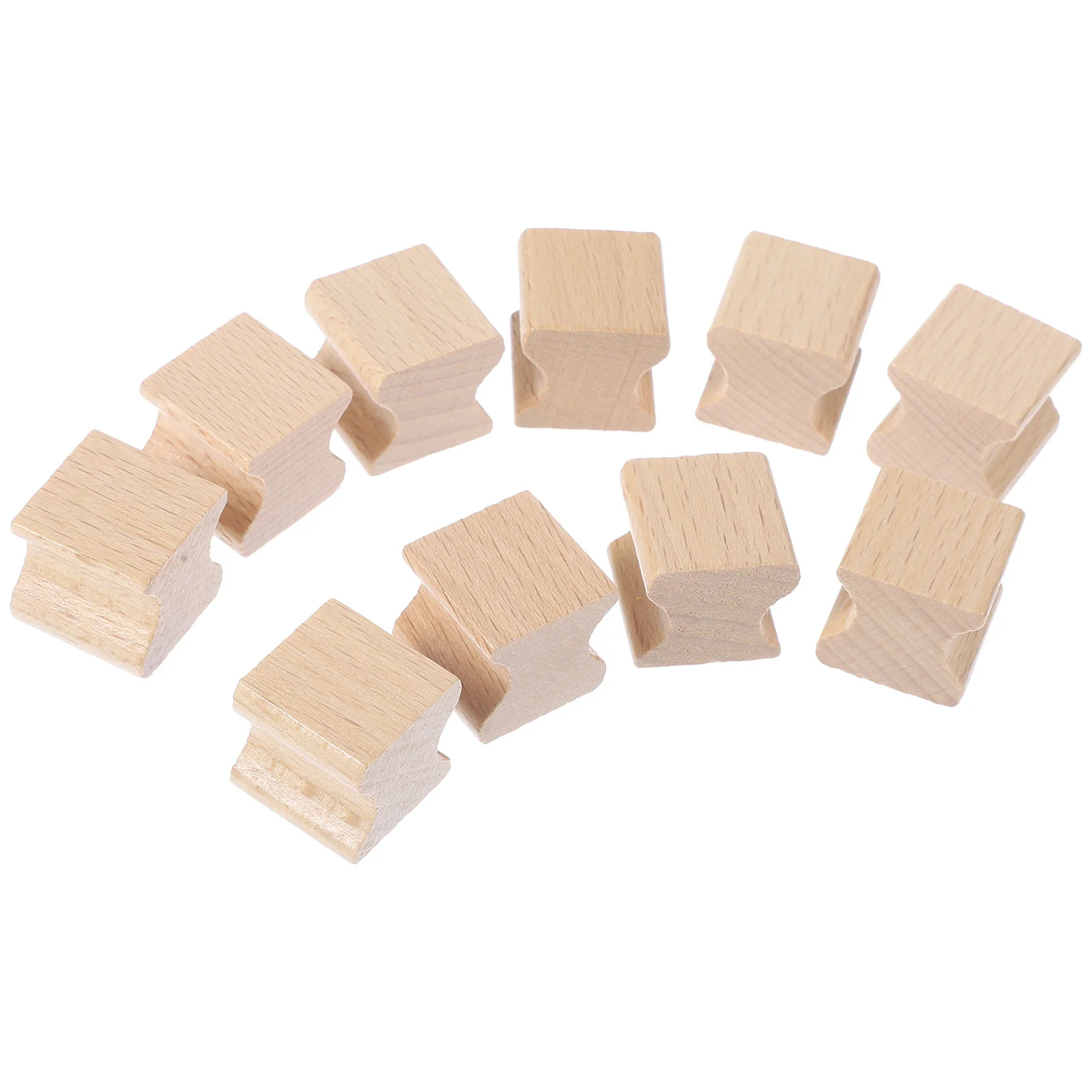 

10 Pcs Tape Wooden Seal Scrapbooking Carving Supply High Quality Stickers Alphabet Stamps