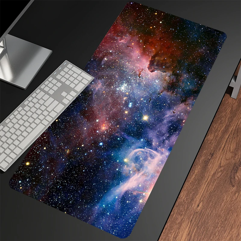 

Gaming Mousepads Mousepad Space Large Mouse Mat Big Desk Pads Non-Slip Rubber Mouse Pad Big Keyboard Mats