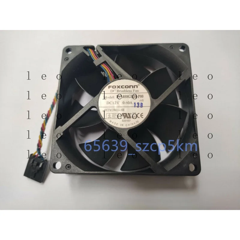 EE  NEW   for  DC Brushless PVA080G12H Fan 12V 0.6 4wire 5pin Cooling Fan  *cm