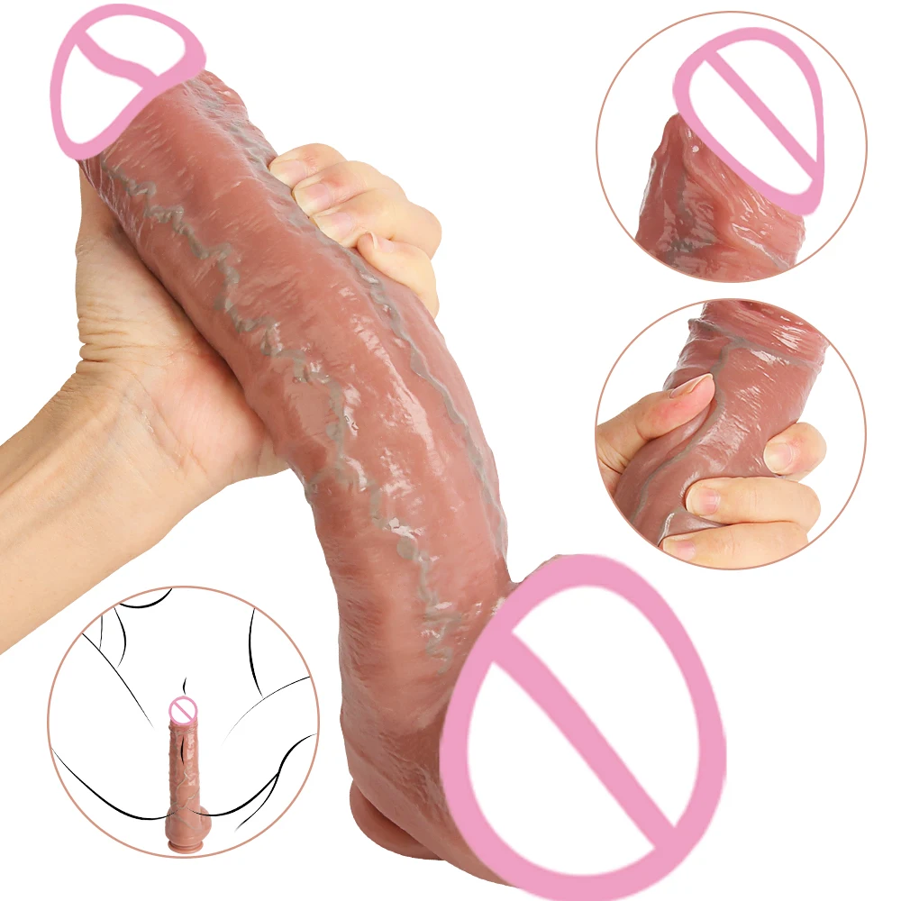 لينة واقعية دسار ضخمة القضيب اختراق الشرج الجنس لعب للنساء الاستمناء لينة ديك قضبان اصطناعية مثير الكبار لعبة الجنس مثلي الجنس #1