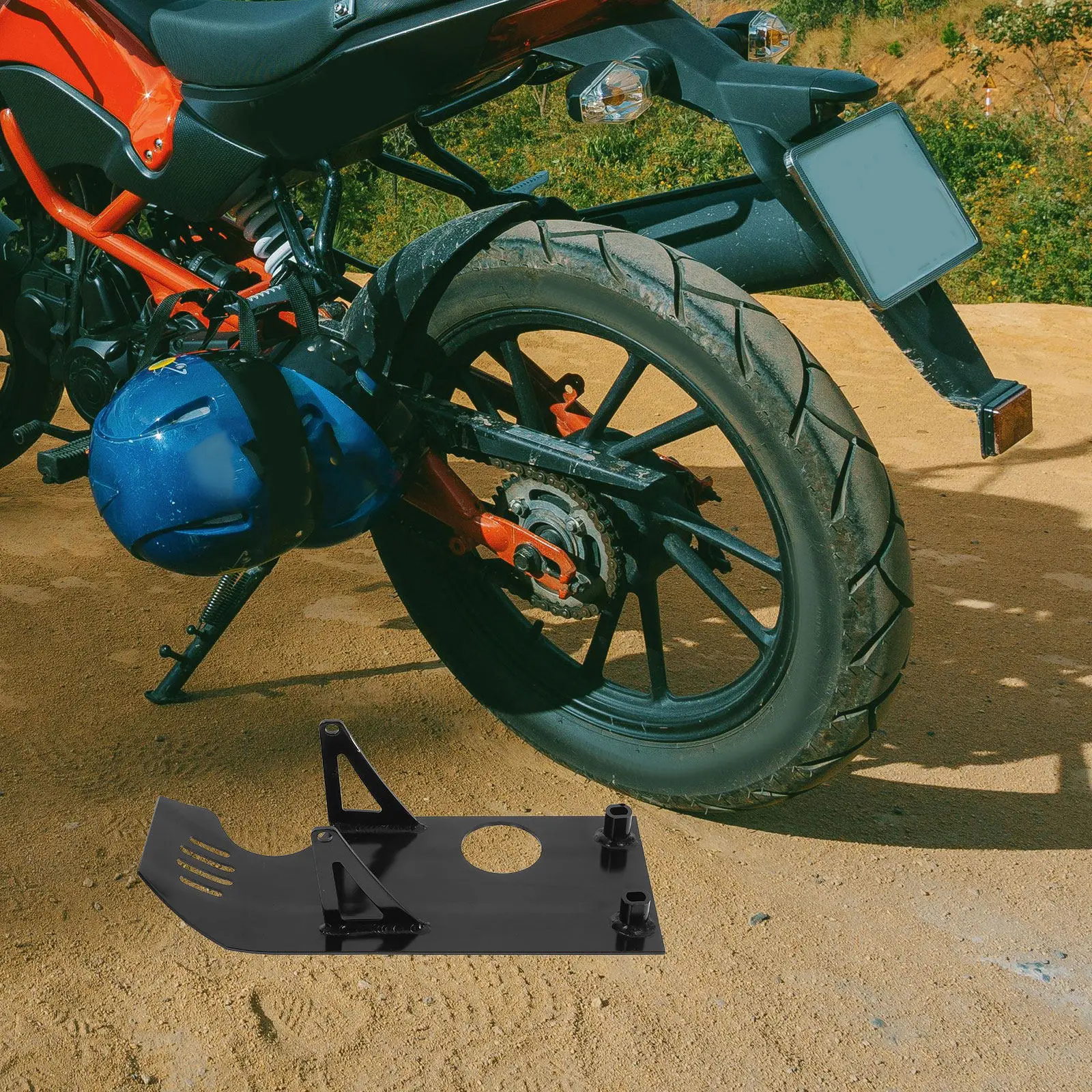 Dirt Bike Atv Engine Cover Protection Case Stator Guard Cover Strong Collision Resistance Simple Install Stylish Design - Detail 1