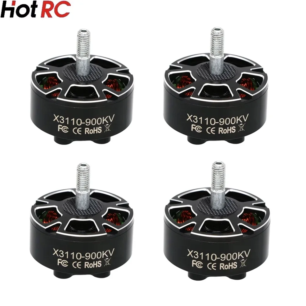 SkyDEl4pcs Angle X3110 900KV 1050KV Brushless Motor Compatible With 6-9 Inch Propellers For FPV High Speed Long Range X-Class Dr