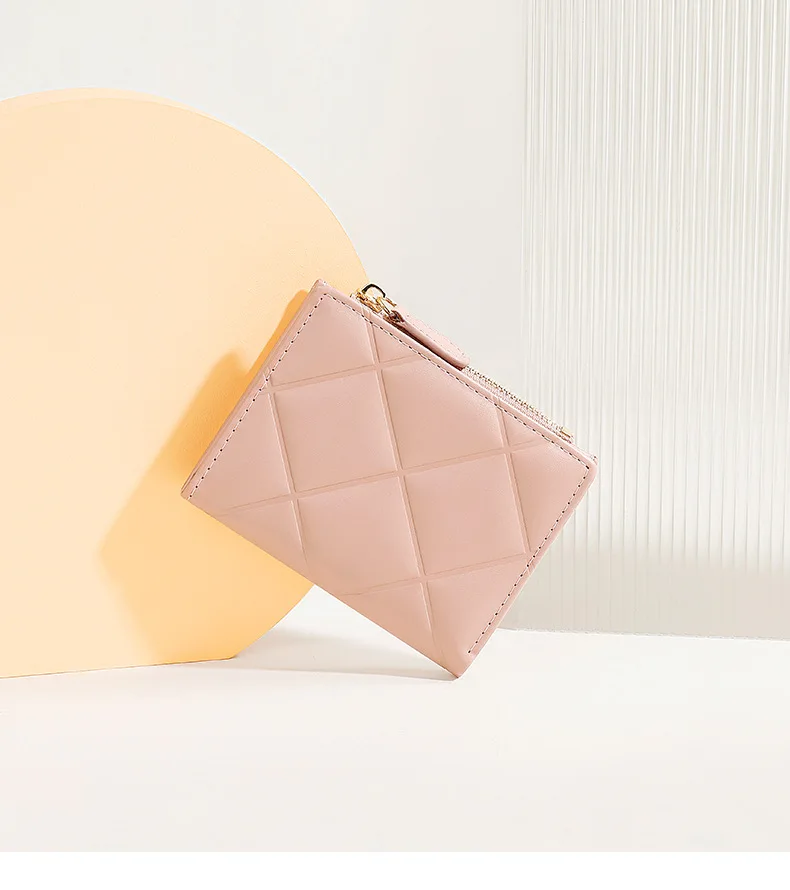 

Женский роскошный кожаный кошелек с несколькими слотами, чехол для карт, кошелек для монет на молнии Carteras De Mujer Portefeuilles Femme