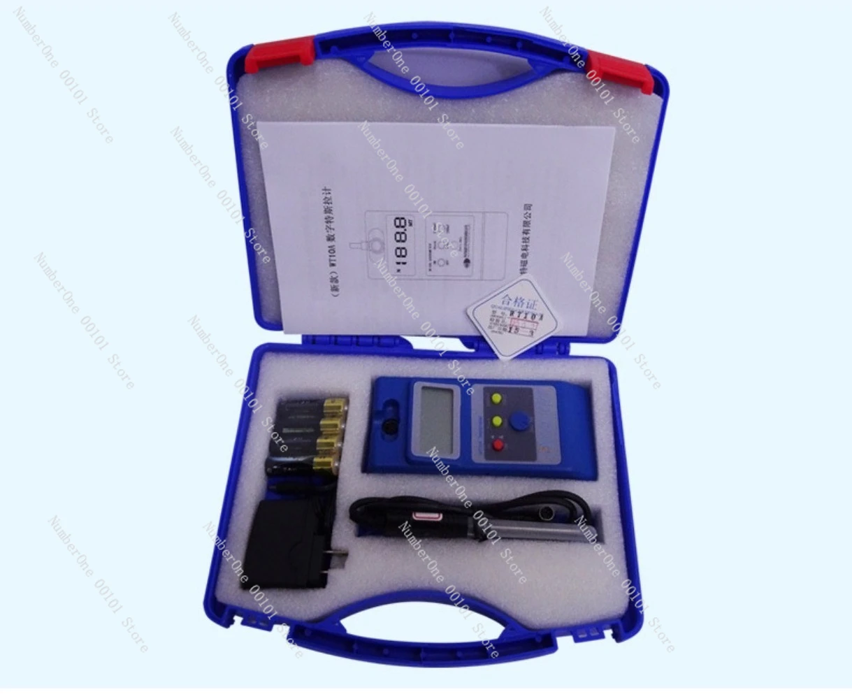 Gaussmeter wt10a permanent magnet material surface magnetic field magnet magnetic force measuring instrument durable metal probe