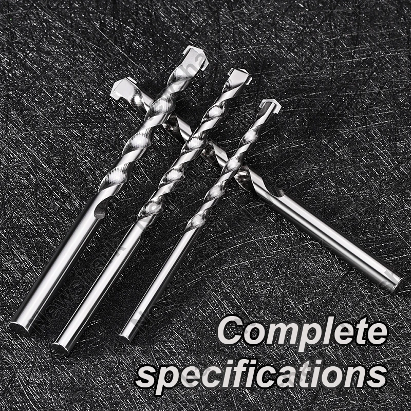 Multi Functional Concrete Wall Cement Brick Drill Bits Alloy Impact Drill Bits Straight Shank Construction Drill Bits