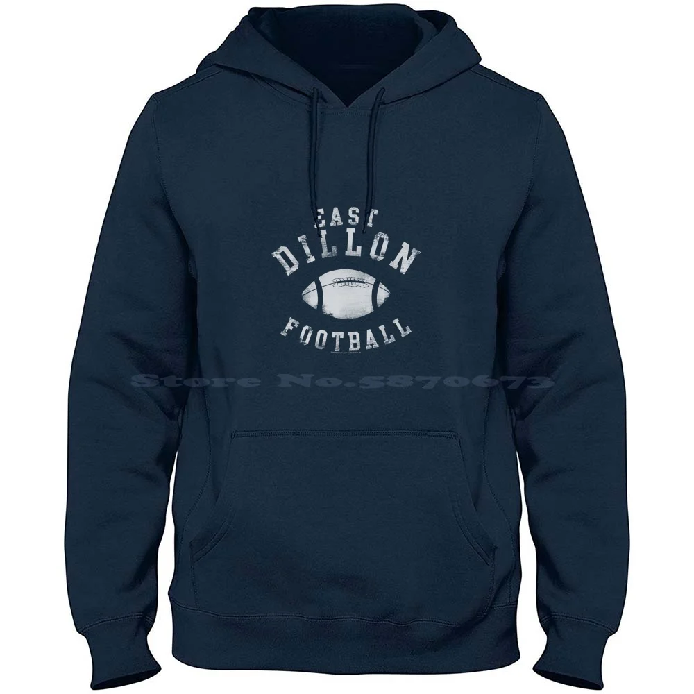 1 East Dillon Football 100% Pure Cotton Hoodie Tshirt Dillon Panthers American Football Dillon Football Coach Taylor East