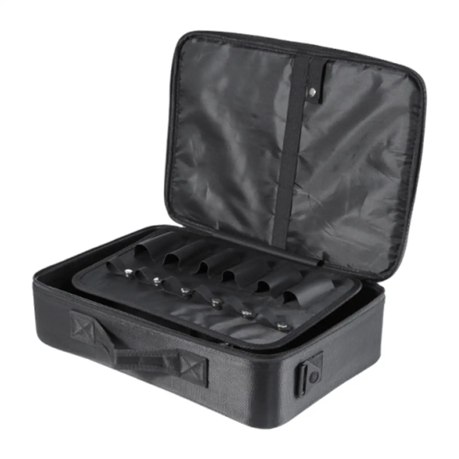 

Barber Tool Bag Hair Cutting Storage Case Double Layers Water Resistance Hair Clippers Handbag Hairstylist Hairdresser Bag