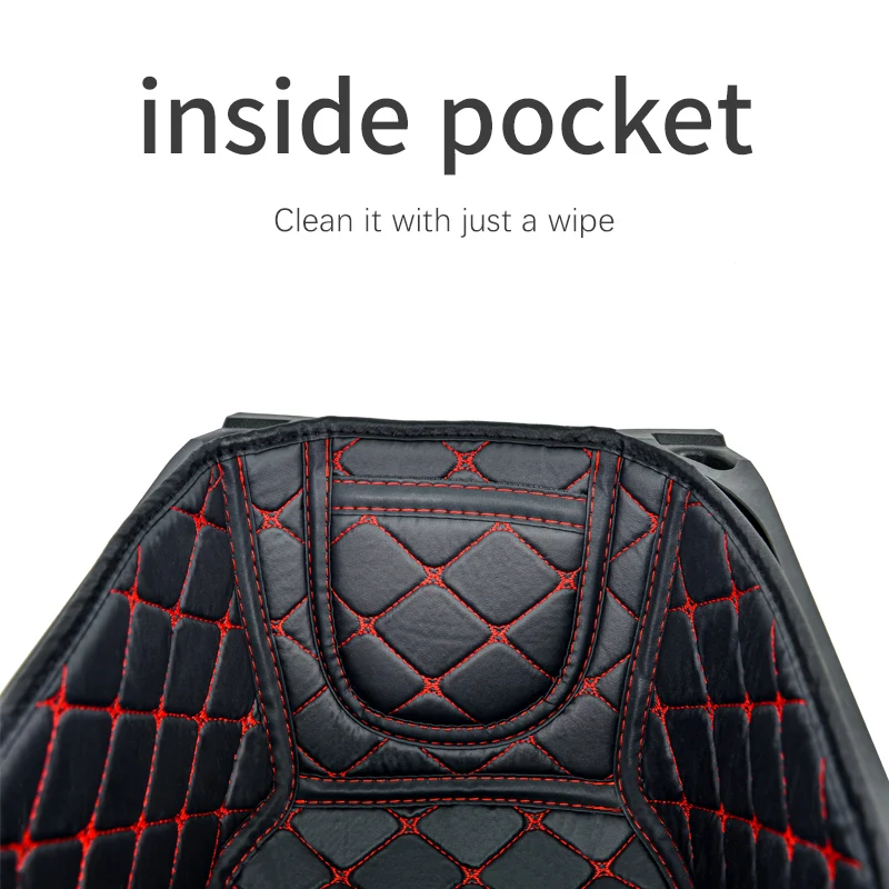 Adequado para acessórios de motocicleta Yamaha Fazzio 125, tampa do porta-malas, forro do compartimento de bagagem