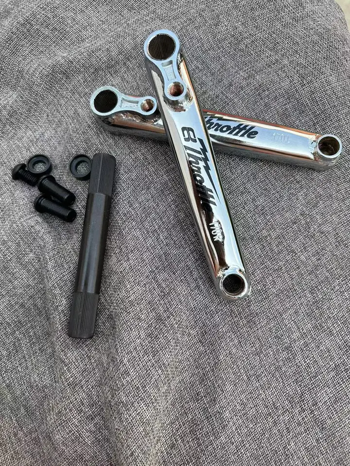 Eastern Bikes 48 スプライン Eastern スロットル BMX クランク 170mm