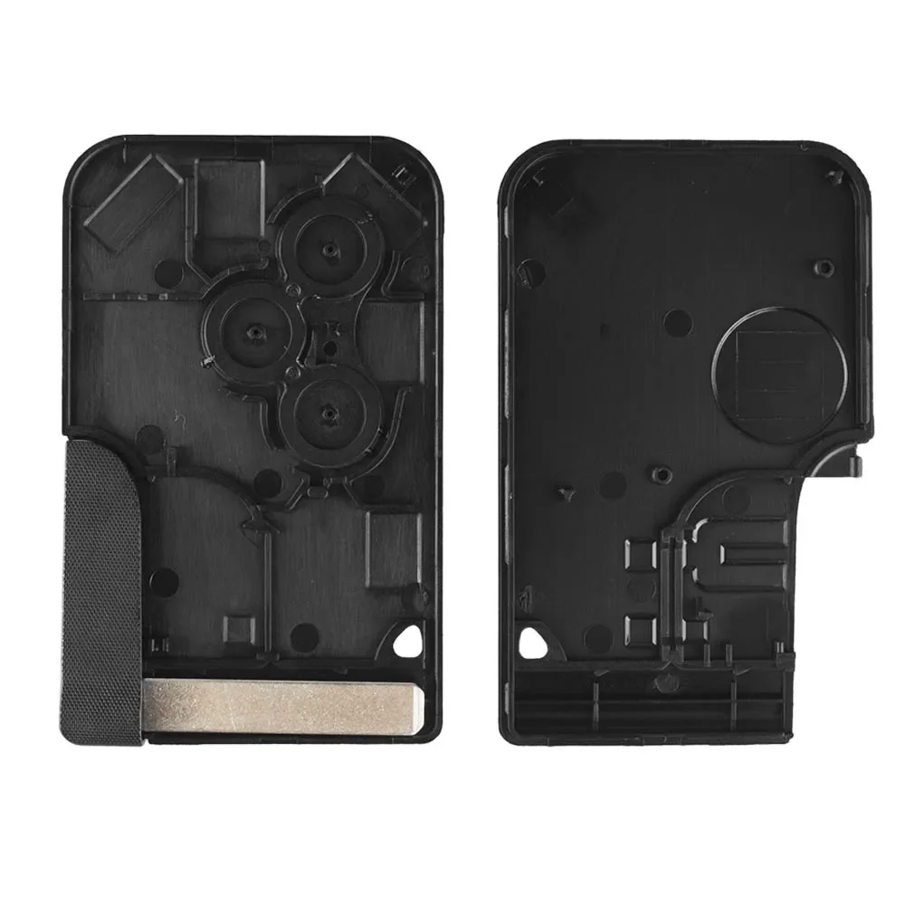 KEYYOU 2/3/4 Buttons Smart Card Car Shell For Renault Megane Laguna Koleos Fluence Scenic Clio Captur Key Case