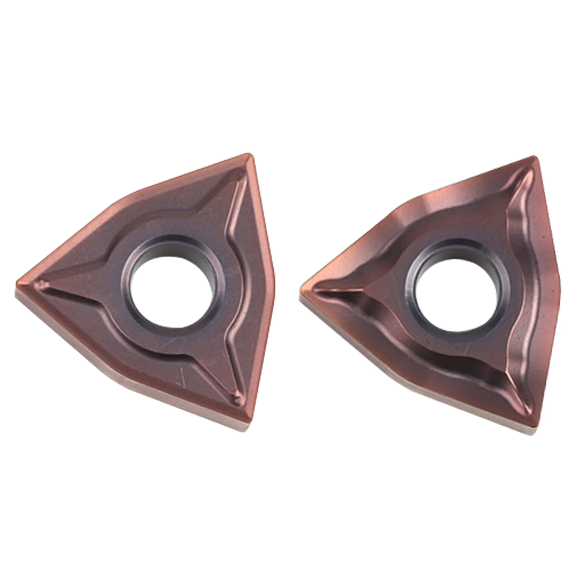 Herramienta de torneado externo de acero inoxidable, inserto de carburo de WNMG080404-EF EM, WNMG080408-EF, CNC, procesamiento