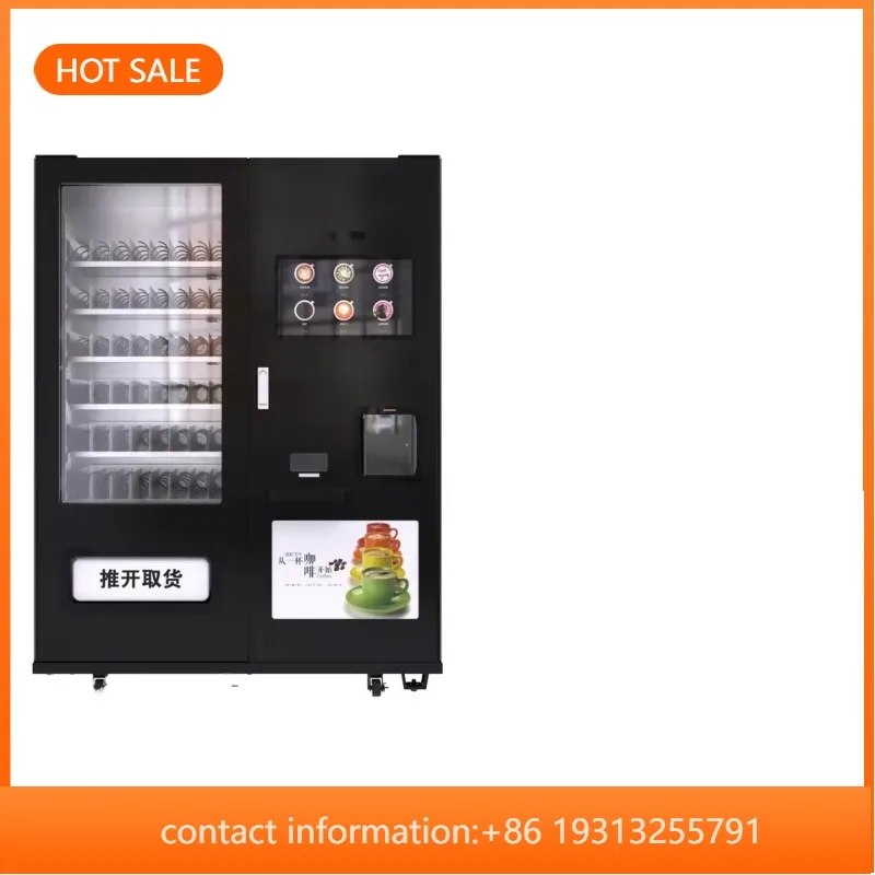 

【Best-selling】Fully Automatic Commercial Vending Coffee Machine 24-Hour Self-Service CNC Machining for Face-Brushing Services Cr