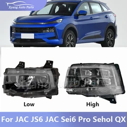 Front Bumper Headlight Head Light Front Lamp Assembly For JAC JS6 JAC Sei6 Pro Sehol QX