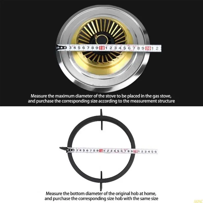 A0NC Высокая температурная устойчивость к газовой плите из нержавеющей стали.