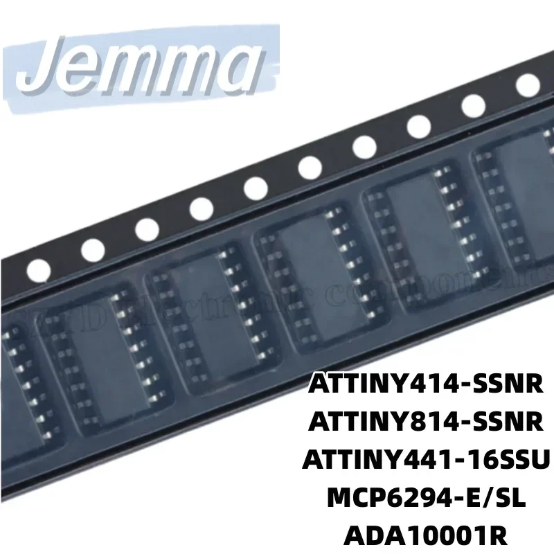 1PCS  SOP14-ATTINY414-SSNR ATTINY814-SSNR ATTINY441-SSU MCP6294-E/SL ADA10001R