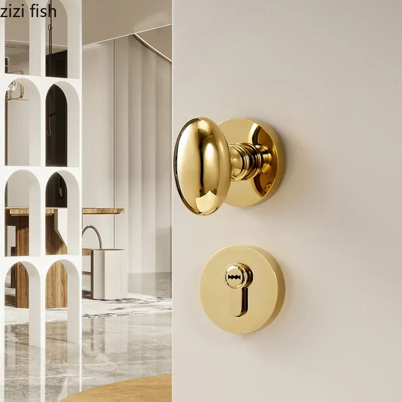 

Zinc Alloy Spherical Lock Door Locks Mute Lock Security Split Locks Door Hardware Door Handle Hardware Accessories