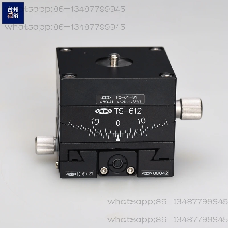 

Central Seiki TS-612 + TS-613 платформа для измерения угла, изогнутый направляющий стол, комбинация, стол для регулировки машинного зрения