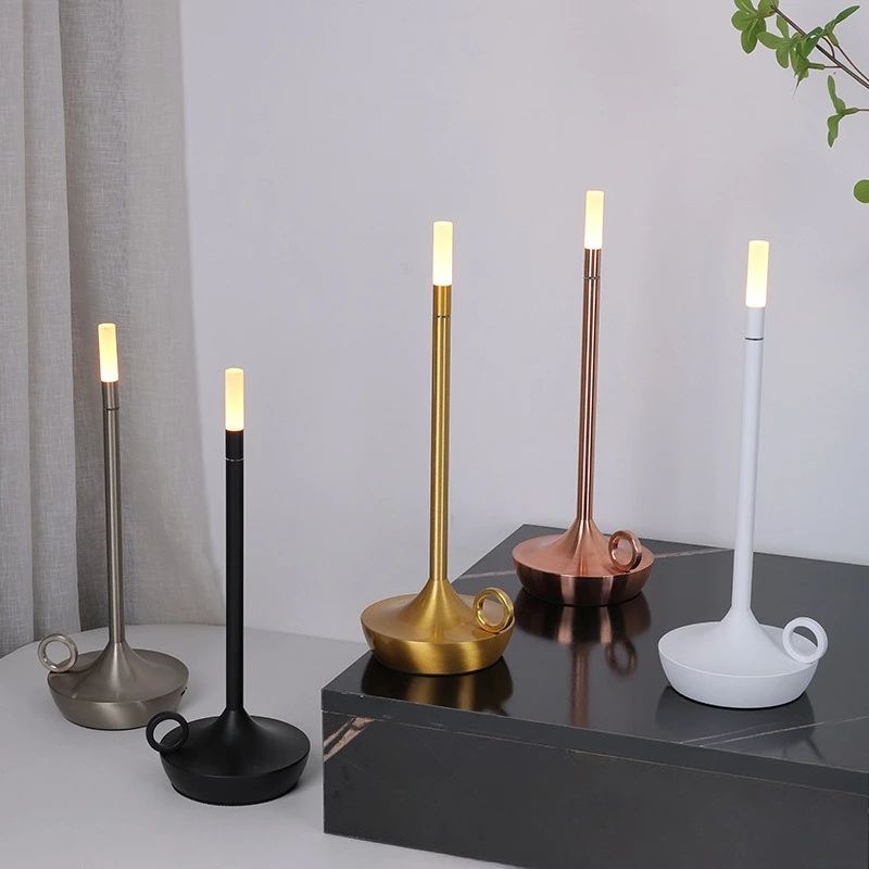 

Настольная лампа с сенсорным управлением и зарядкой от USB, для использования на улице, в кемпинге, отелях, барах, спальнях, кабинетах, для барбекю, многофункциональный светильник для создания атмосферы