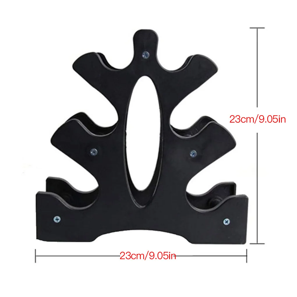 3-warstwowy stojak na hantle do podnoszenia ciężarów Odporny na zużycie stojak na hantle Akcesoria do ćwiczeń w domu
