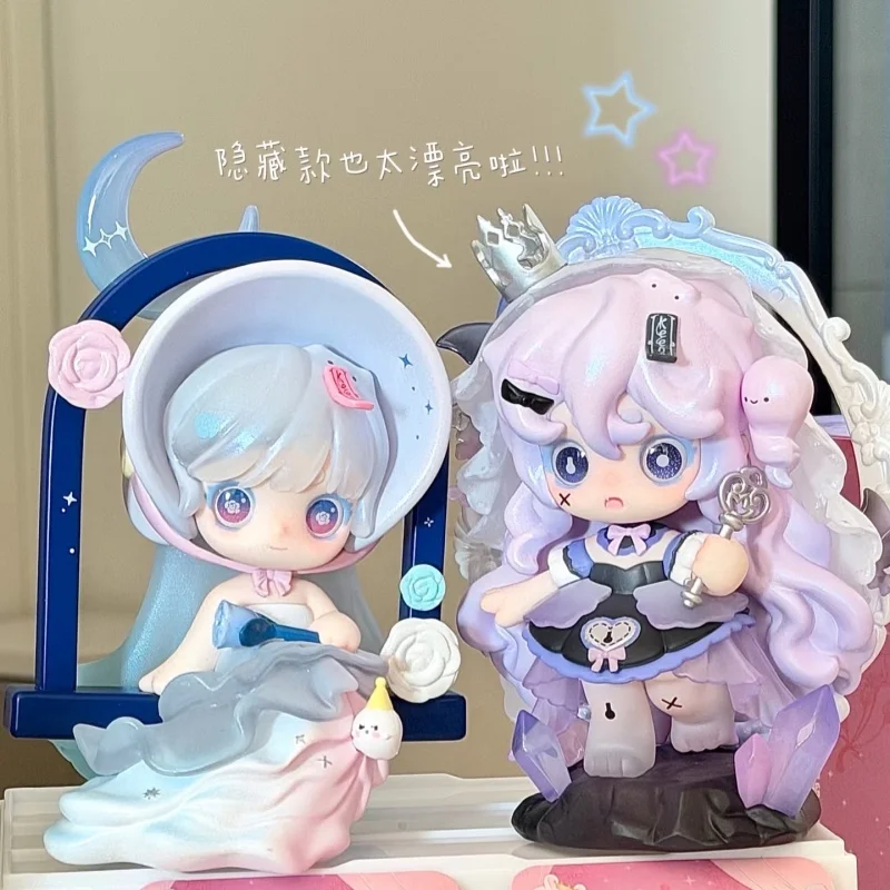 

Blind Box Keeno V4 Miracle Feast Series Trendy Collectible Desktop Ornament Figurines Model Toys Cute Doll Mystery Box Gifts