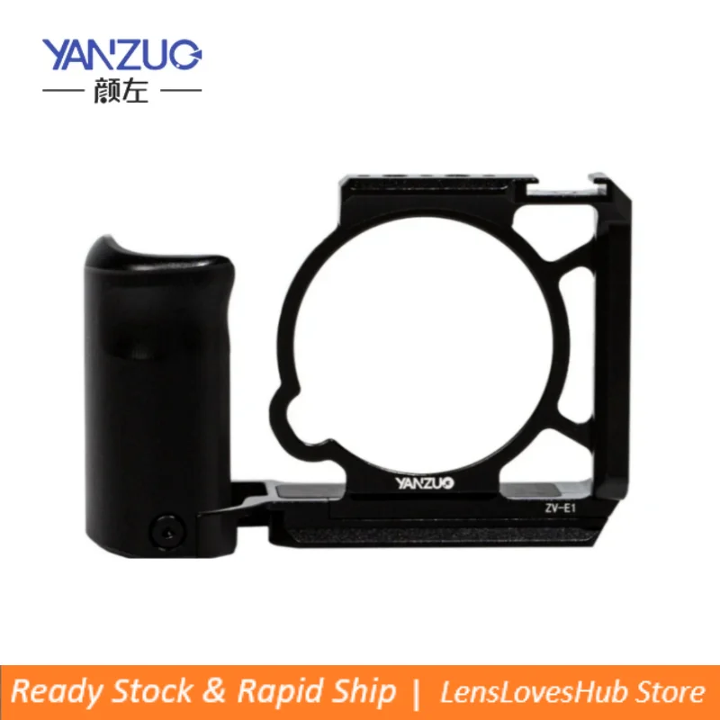 

YANZUO Alumium Cage for Sony ZVE1 Camera Expansion Frame Handle Protective Case Camera Rabbit Cage ZV-E1 Stabilizer Bracket