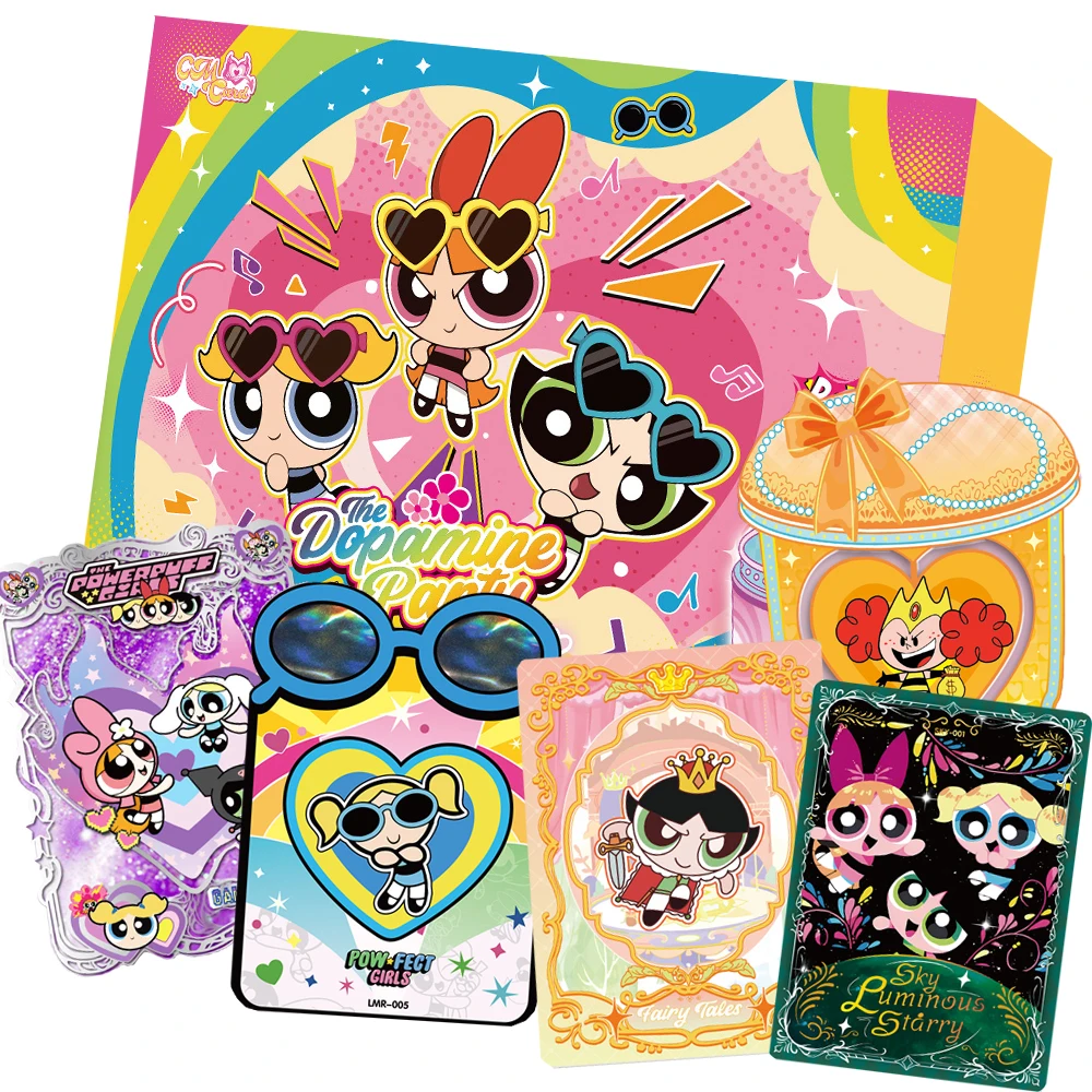 

American Comedy Animation Collection Cards for Children Brave and Lovely Girl Fairy Tale Princess Exquisite Theme Cards Toy Gift