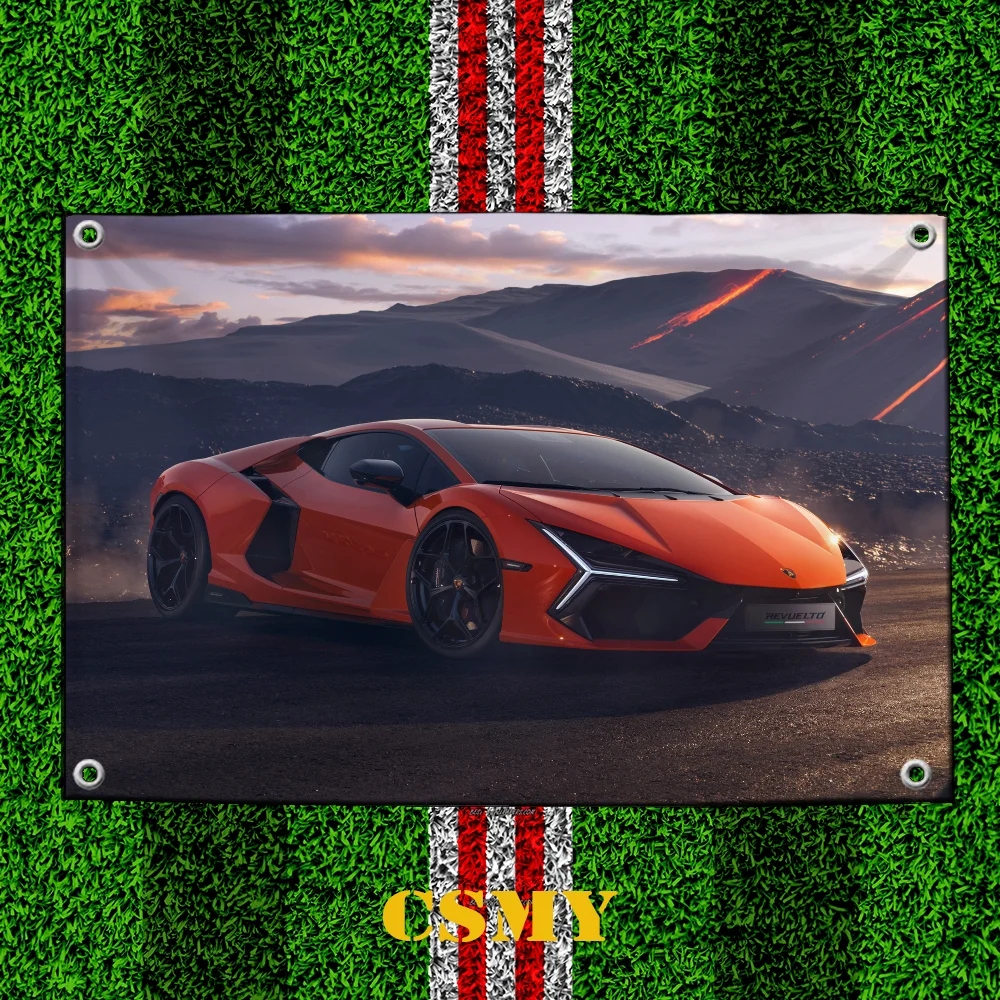 Garden Flag Lamborghini Outdoor Decor Room Aesthetic Lgbt Flag to Hang Decorative Flags and Banners Wall Decoration Decorations