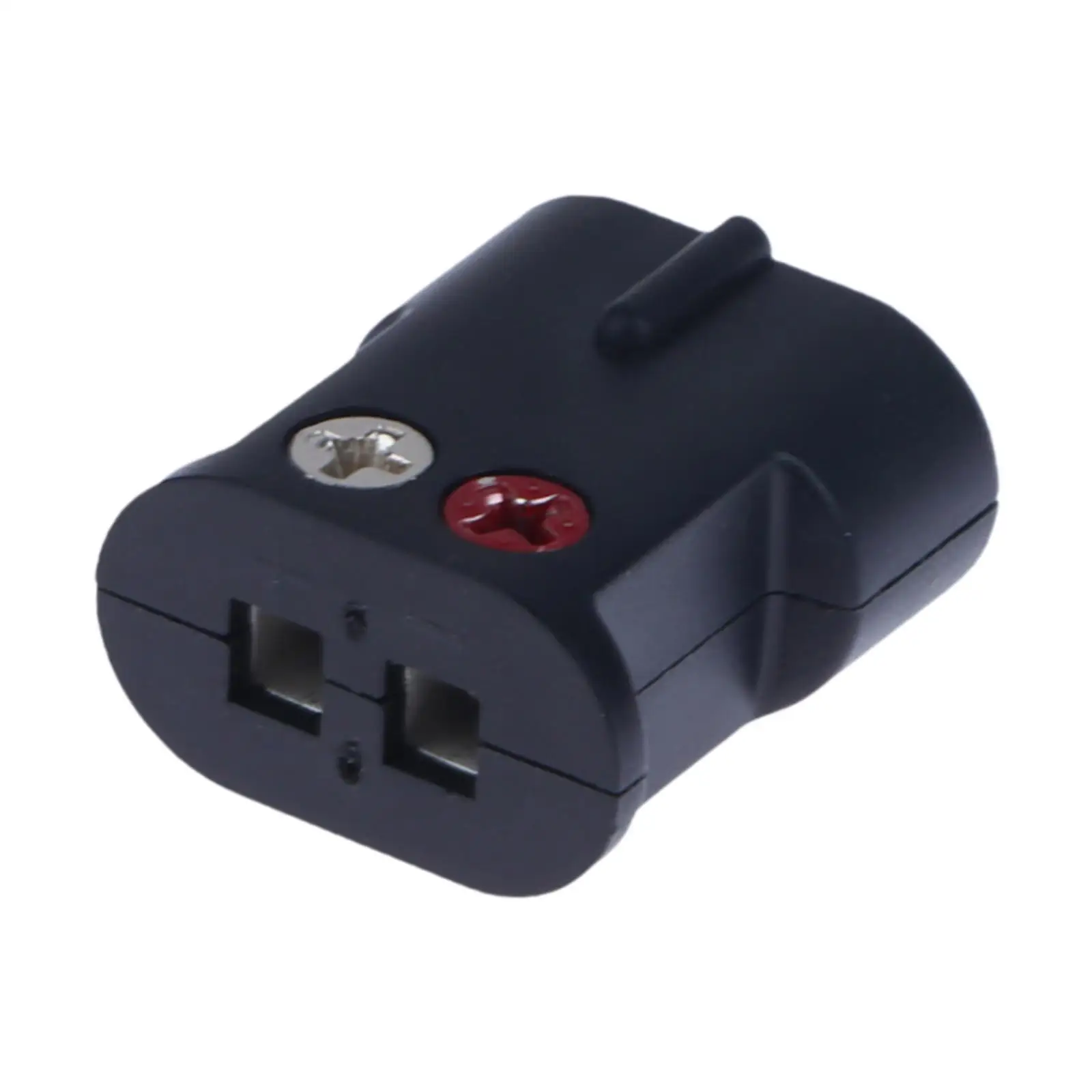 Speak Adapter Supplies High Performance Easy to Install Spare Part Black Speaker Plug
