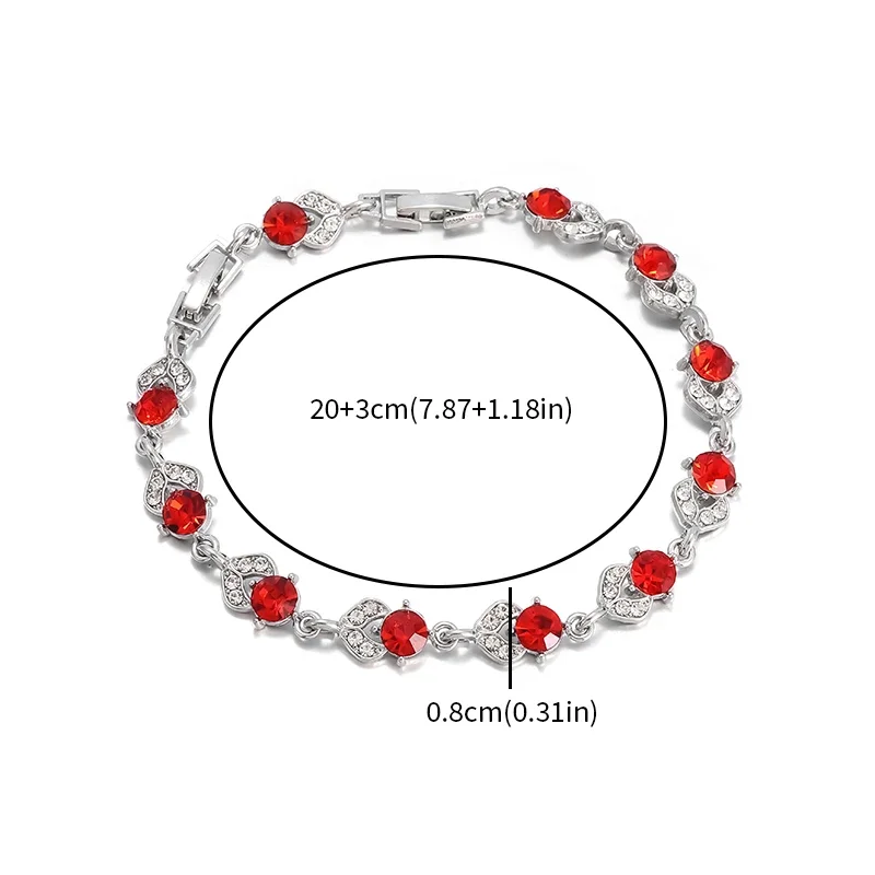 High Quality Niche Amethyst Zircon Flower Adjustable Bracelet for Women Fashionable and Elegant Birthday Party Jewelry Gift