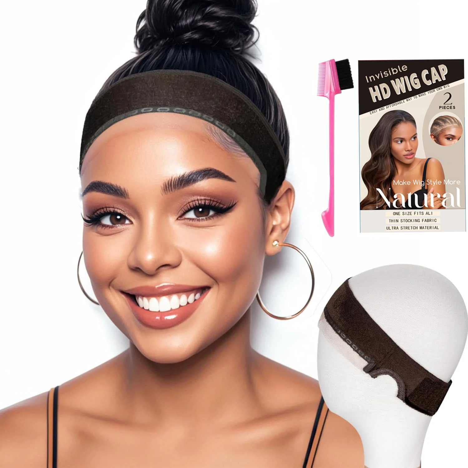 

Нескользящая мягкая бархатная женская повязка на голову с ручками для парика, женская силиконовая повязка на голову, бархатная повязка на голову для париков, аксессуары для париков