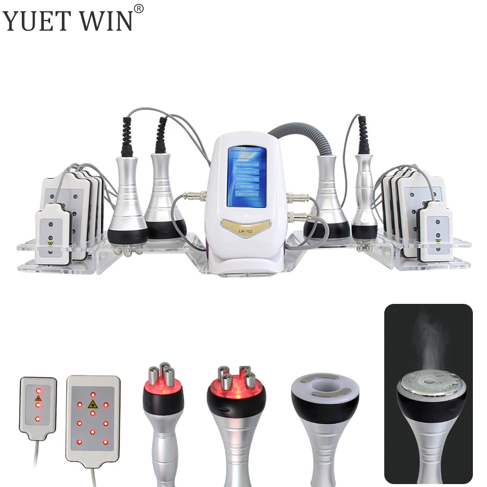 

40K Cavitation Machine Vacuum Cellulite Massage Heating Fat Removal Skin Tightening Face Lifting Beauty 5 in 1