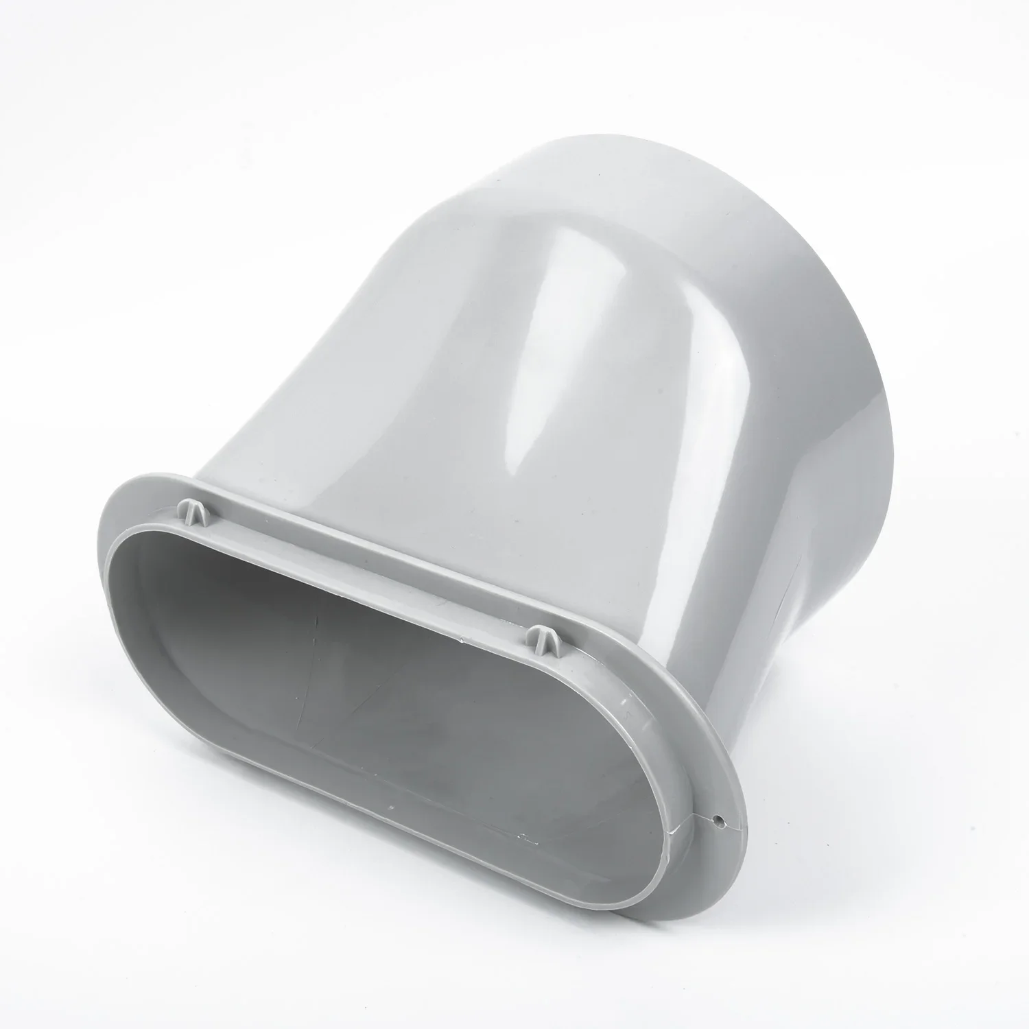 

Обновите свой портативный кондиционер с помощью этого разъема для шланга выхлопной трубы, белого цвета, диаметром 15 см, конструкции с плоским ртом.