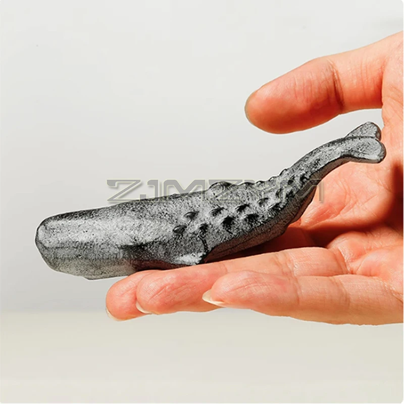 철 고래 문진 다기능 중국 서예 문진 브러시 나머지 사랑스러운 종이 홈 장식에 대한 프레스 소품