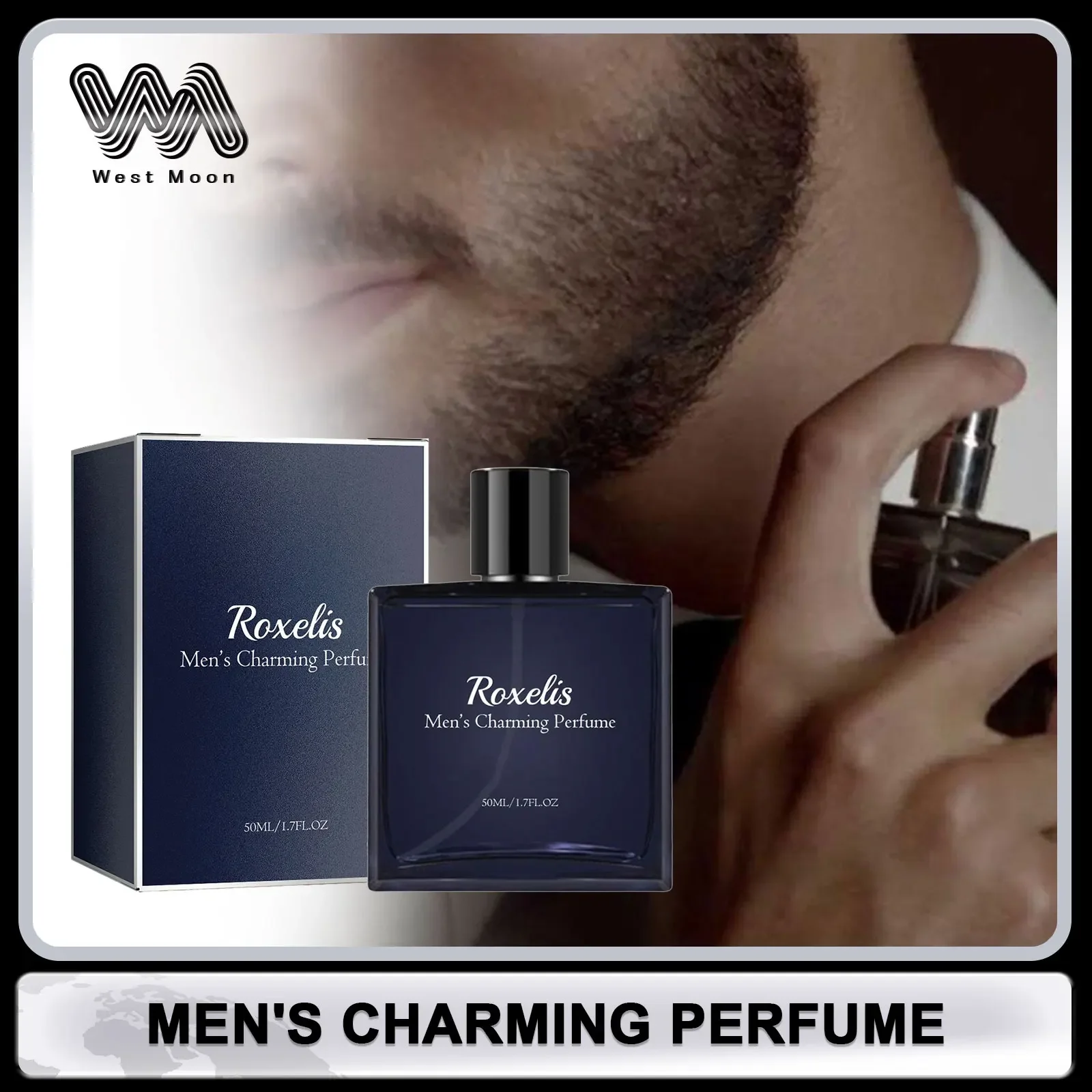 

Men Perfume with Pheromone Long Lasting Fragrance Floral Scent Show Charms Non-stimulation Body Perfume Spray Attraction Perfume